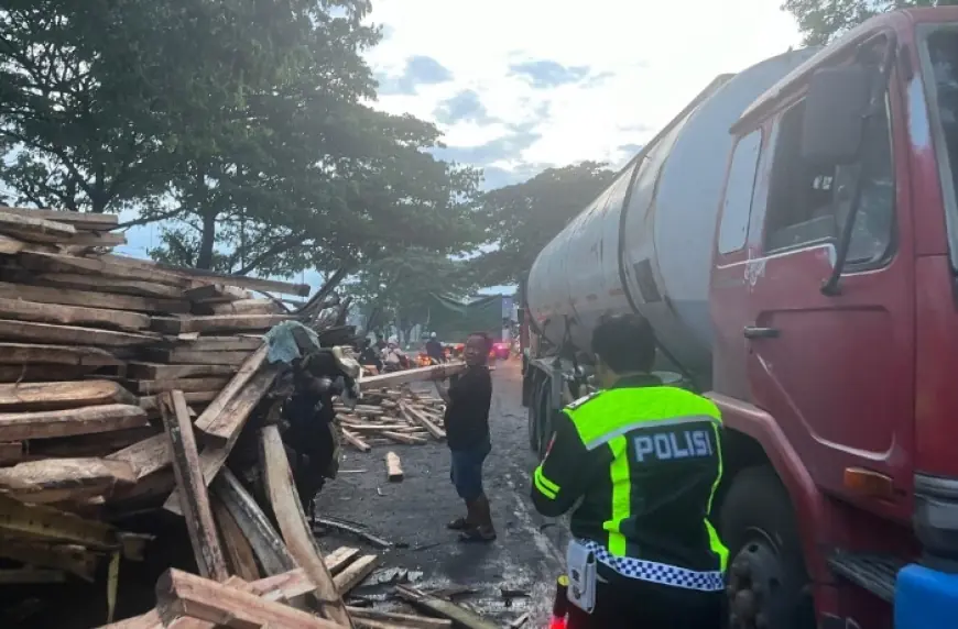Dua Truk Alami Kecelakaan di Probolinggo, Sopir Meninggal Dunia