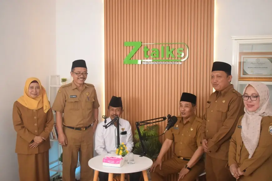 Resmikan Ruang Podcast, Baznaz Sampang Tingkatkan Kepedulian Sosial