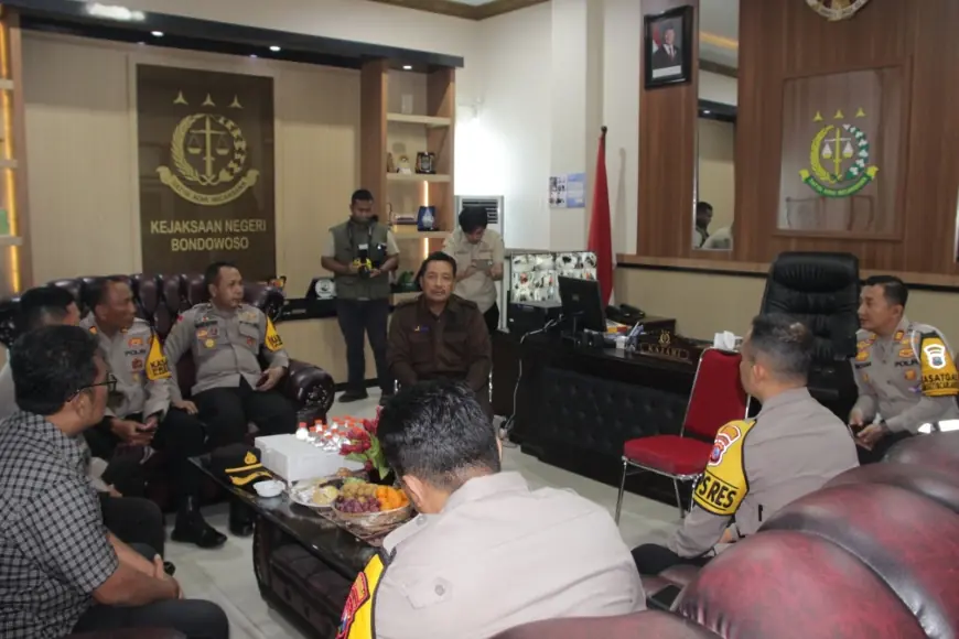 Sepekan Menjabat, Kapolres Bondowoso Sambangi Forkopimda
