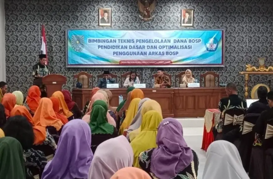 Disdikbud Kota Probolinggo Gandeng DPRD Maksimalkan Penggunaan Dana BOSP Melalui Bimtek