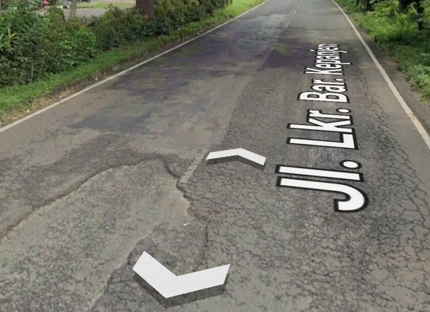Jalur Lingkar Barat Malang Kembali Rusak, Pemkab Berencana Perbaiki Drainase