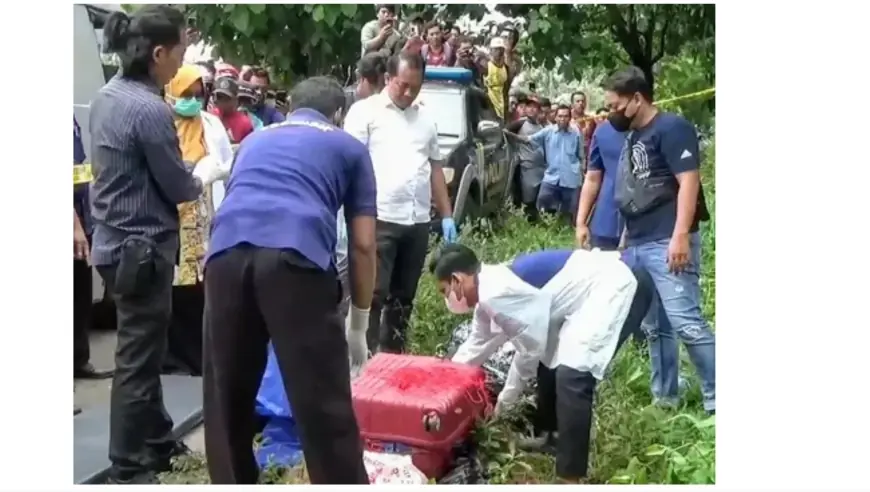 Mayat Wanita dalam Koper Merah di Ngawi, Diduga Korban Pembunuhan