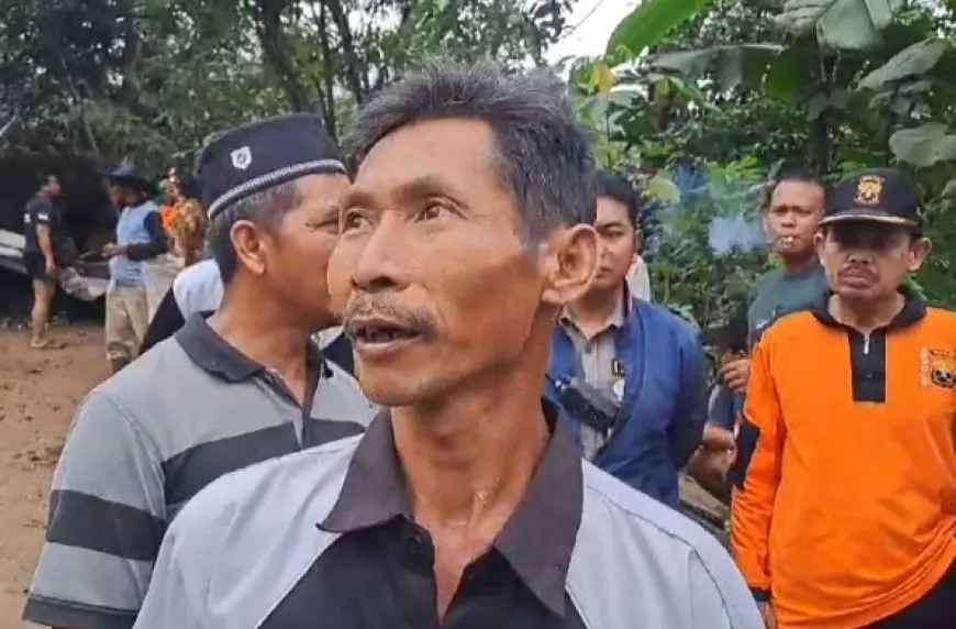 Cerita Slamet Lolos dari Maut saat Tanah Longsor di Wonosalam Jombang