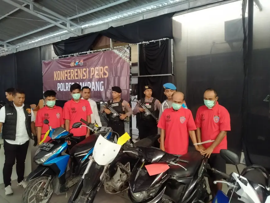 Pencuri Kendaraan Dinas BPPKAD Sampang Mendekam di Mapolres Sumenep