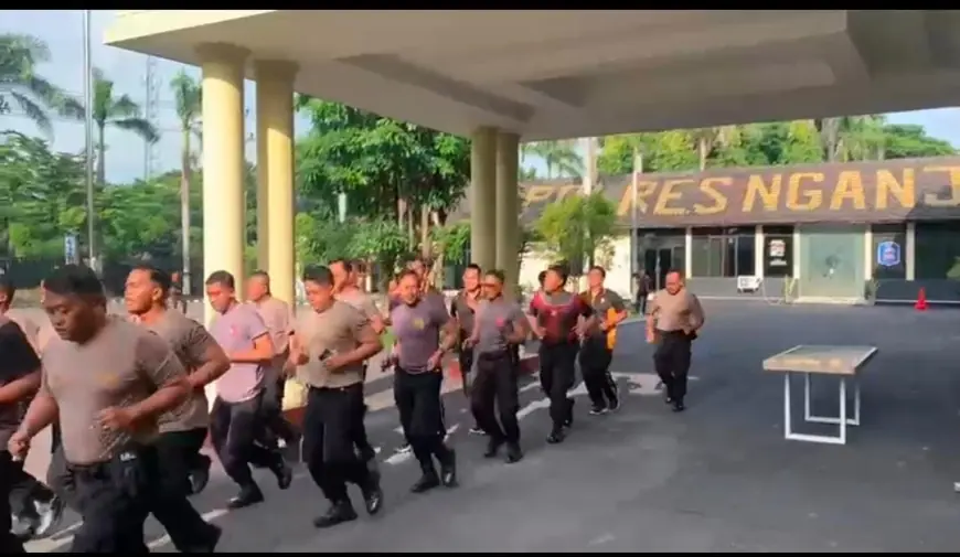Libur Panjang, Sat Samapta Polres Nganjuk Intensifkan Pengamanan Ekstra