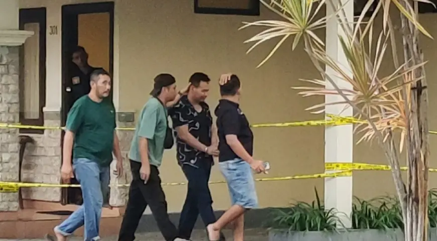 Polisi Hadirkan Terduga Pelaku dalam Olah TKP Kasus Mutilasi