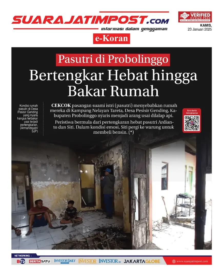 eKoran, Edisi Kamis, 23 Januari 2025