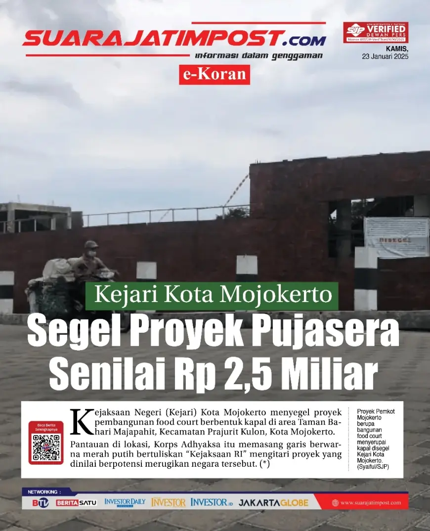 eKoran, Edisi Kamis, 23 Januari 2025