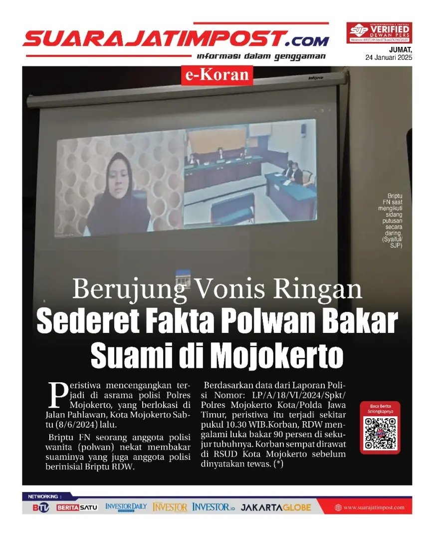eKoran, Edisi Jumat, 24 Januari 2025