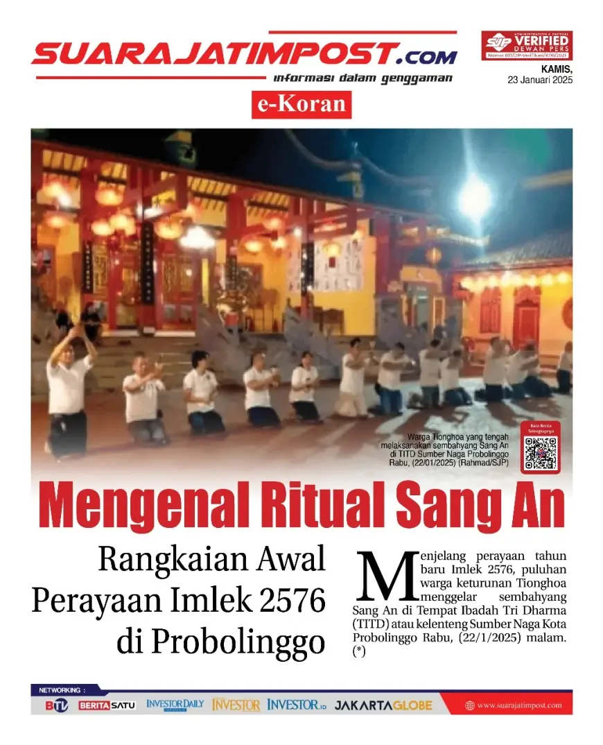 eKoran, Edisi Kamis, 23 Januari 2025