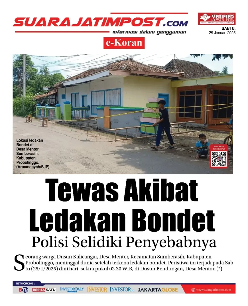 eKoran, Edisi Sabtu, 25 Januari 2025