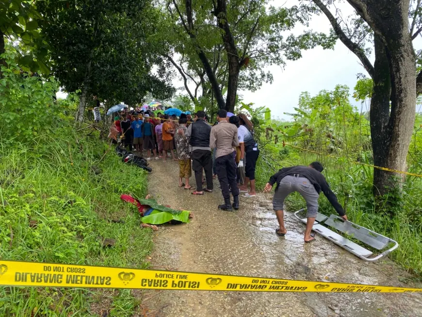 Polisi Selidiki Motif Pria Terkapar di Sampang