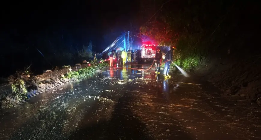 Longsor di Jalur Malang-Kediri Teratasi, Jalan Kembali Normal