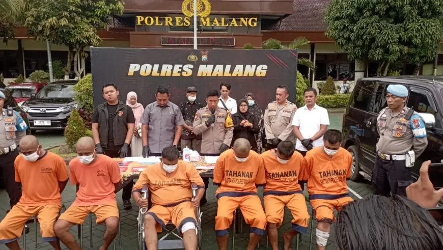 Polres Malang Tangkap Residivis Kasus Pencurian Dengan Pemberatan