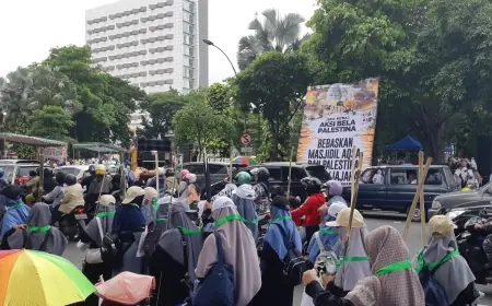 Aliansi Bela Palestina Serukan Aksi Damai di Depan Gedung Grahadi