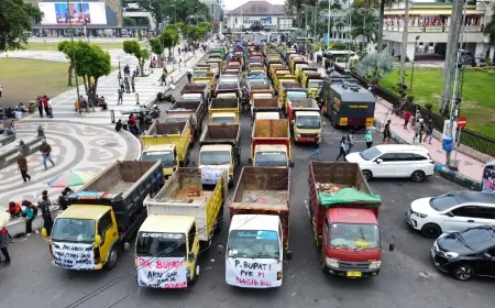 Sopir Truk Demo di Jember, Angin Kencang di Malang dan Bondowoso, Ungkap Pembunuhan di Sampang