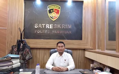 Mengenal Kasat Reskrim Polres Pasuruan AKP Adimas Firmansyah, Baru Beberapa Hari Bertugas sudah Ungkap Kasus Pembunuhan