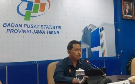 Nilai Tukar Petani Jawa Timur Naik 1,16 Persen, Didorong Kenaikan Harga Hortikultura