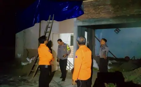 BPBD Kabupaten Malang Bergerak Cepat Tangani Dampak Angin Kencang di Wagir