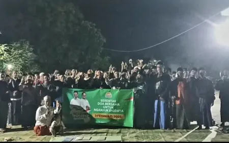 Gelar Doa Bersama di 20 Kecamatan, Relawan Muhibbin-Aushaf Kawal Putusan MK