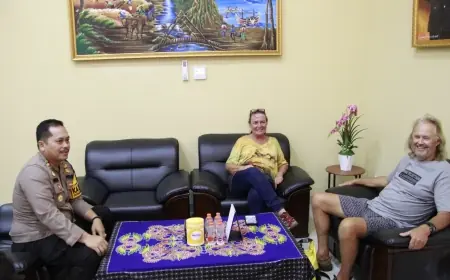 Pasutri Asal Australia Terdampar di Pulau Giliyang Sumenep