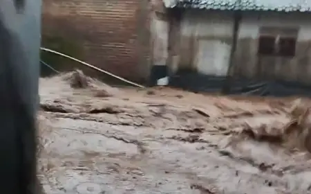 Belum Tertangani, Banjir Bandang Susulan Kembali Terjang Desa Wonoboyo Bondowoso