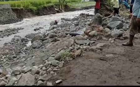 Sebelum Banjir Bandang, Pemdes Wonoboyo Bondowoso Berkali-kali Ajukan Bronjong Namun Tak Digubris