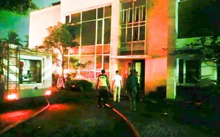 Belum Ditemukan Unsur Sabotase, Polisi Selidiki Kebakaran RS Mitra Delima Malang