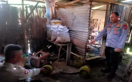 Terciduk Curi Tabung LPG, Warga Probolinggo Diringkus Polisi
