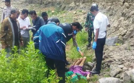 Jatuh ke Kubangan Tambang Galian C, Seorang Nenek di Nganjuk Kehilangan Nyawa