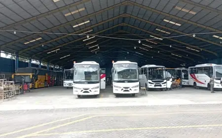 Karoseri Piala Mas Berkomitmen Dukung Pengembangan Transportasi di Kabupaten Malang