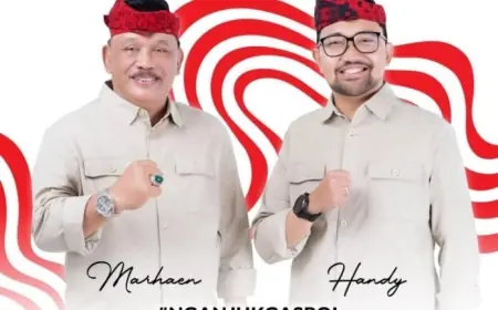 Sah! Marhaen – Trihandy Resmi Terpilih Jadi Bupati dan Wakil Bupati Nganjuk, Begini Pesannya