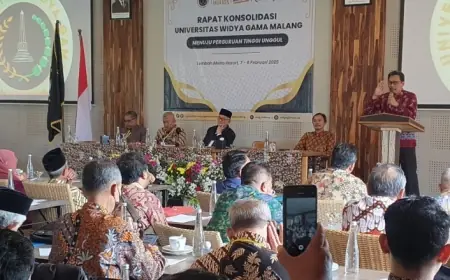 Menuju Perguruan Tinggi Unggulan, UWG Malang Gelar Rapat Konsolidasi