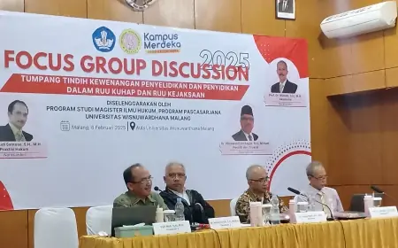 Akademisi Universitas Wisnu Wardhana Kritisi Potensi Tumpang Tindih Kewenangan dalam RUU KUHAP