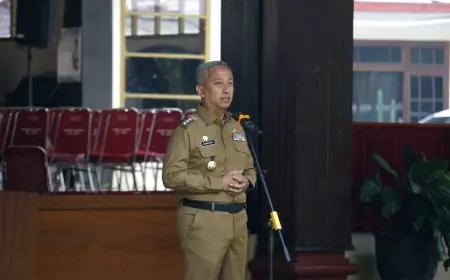 Berpamitan di Apel Terakhir, Pj Bupati Nganjuk: Pejabat Harus Punya Empati kepada Rakyat