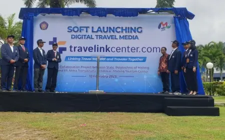 Malang Tourism Center Bersama Polinema Launching Aplikasi Travel Skala Dunia