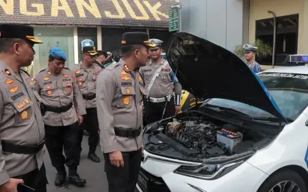 Operasi Semeru 2025, Polisi Nganjuk Sebut Angka Kecelakan Anjlok