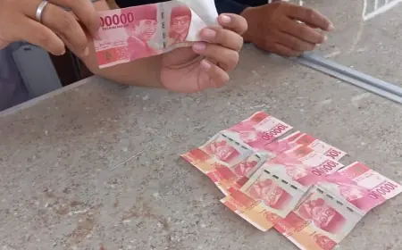 Uang Palsu Beredar di Lapas Mojokerto
