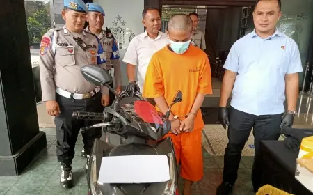 Polres Malang Bekuk Pelaku Curnamor: Dalam 5 Detik Bisa Bobol Kunci Motor