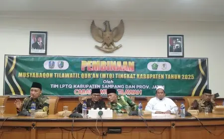 Gencarkan Pembinaan, Pemkab Sampang Berharap Borong Juara MTQ Tingkat Provinsi