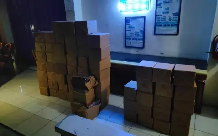 134 Ribu Batang Rokok Ilegal Disita Bea Cukai Malang, Sopir Kabur Tinggalkan Barang Bukti