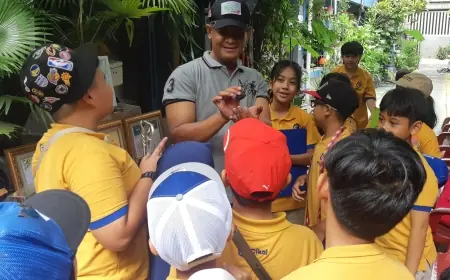 Dari Briket hingga Maggot: Keseruan Murid SD Cikal Belajar Pengelolaan Lingkungan di KBA Kampoeng Oase Ondomohen