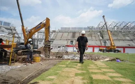 Mas Dhito Instruksikan Dinas Perkim Lanjutkan Pembangunan GDJ Tahun ini