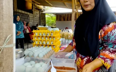 UMKM Telur Asin Sidorahayu Wagir Malang Kembangkan Inovasi, Produksi Naik hingga 90 Persen