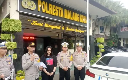 Demi Konten TikTok, Mahasiswi di Kota Malang Gunakan Plat Nomor Tak Senonoh