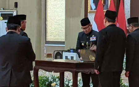 Pelantikan 8 Pejabat di Pemkot Batu Sisakan 3 OPD