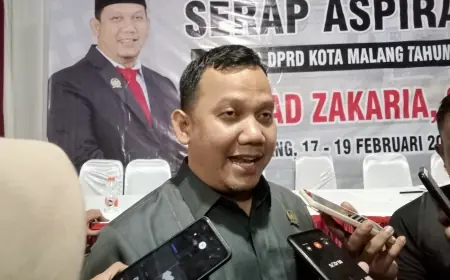 Anggota Komisi B DPRD Kota Malang, Achmad Zakaria Tanggapi Soal Revitalisasi Pasar Besar