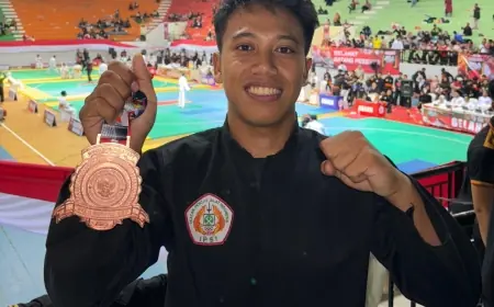 Kapolda Jatim Apresiasi Anggota Polresta Malang Kota yang Raih Medali Perak di Kejuaraan Pencak Silat Piala Kasad