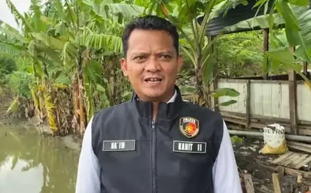 Polres Bojonegoro Masuk ke Area Sumur Pengeboran Pertamina, Pastikan Sumber Pencemaran Lingkungan