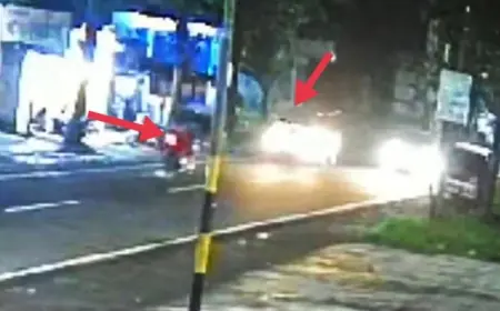 Diseruduk Pikap, Sejoli Pengendara Motor di Jember Tewas setelah sebelumnya Alami Kritis